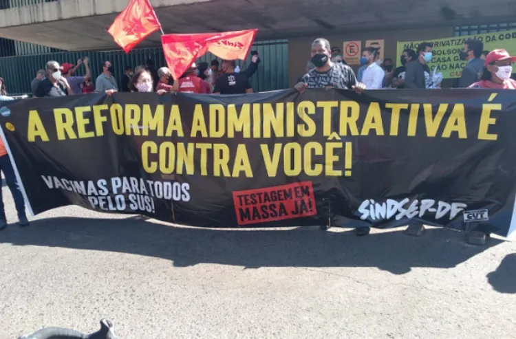 Participe da mobilização contra a PEC da reforma administrativa