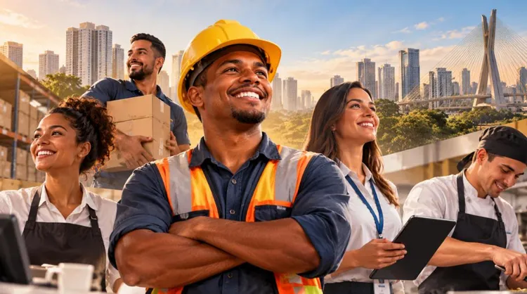 Brasil bate recorde de pessoas com trabalho desde 2012, aponta o IBGE