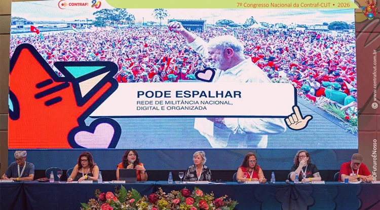 Reorganização sindical e comunicação estratégica marcam último painel do sábado no 7º Congresso da Contraf-CUT