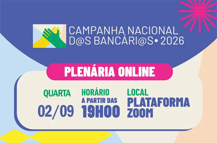 Plenária virtual dos empregados da Caixa nesta quarta (2) analisa proposta do banco