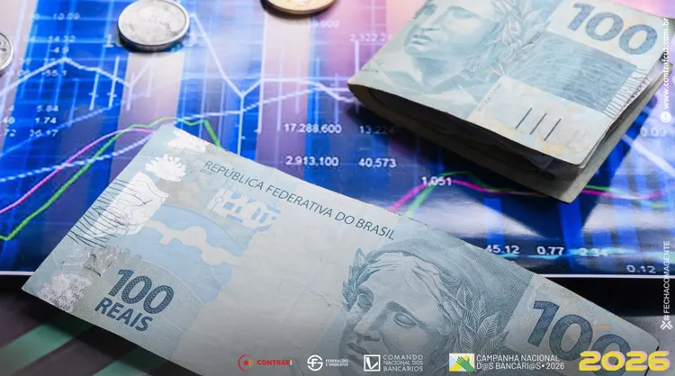 Com reajuste de 4,6% da Campanha 2026, categoria bancária vai injetar R$ 97 bi na economia do país nos dois próximos anos