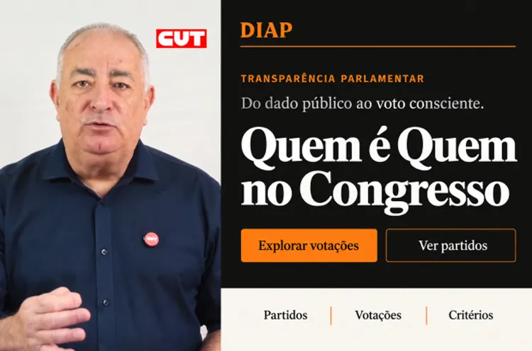 ‘Para escolher bem candidatos e candidatas, olhe a trajetória’, orienta o presidente da CUT