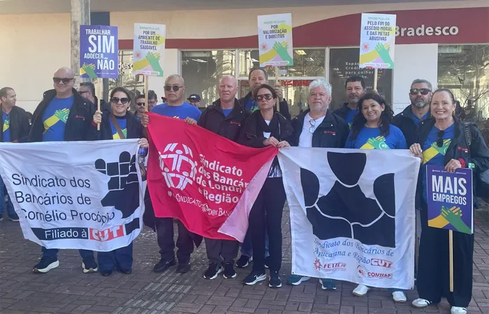 Com muita esperança e luta Caravana da Fetec/PR visita Campo Mourão nesta quarta (15)
